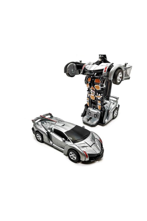Transformers Bumblebee Robota Dönüşebilen Oyuncak Araba Gri